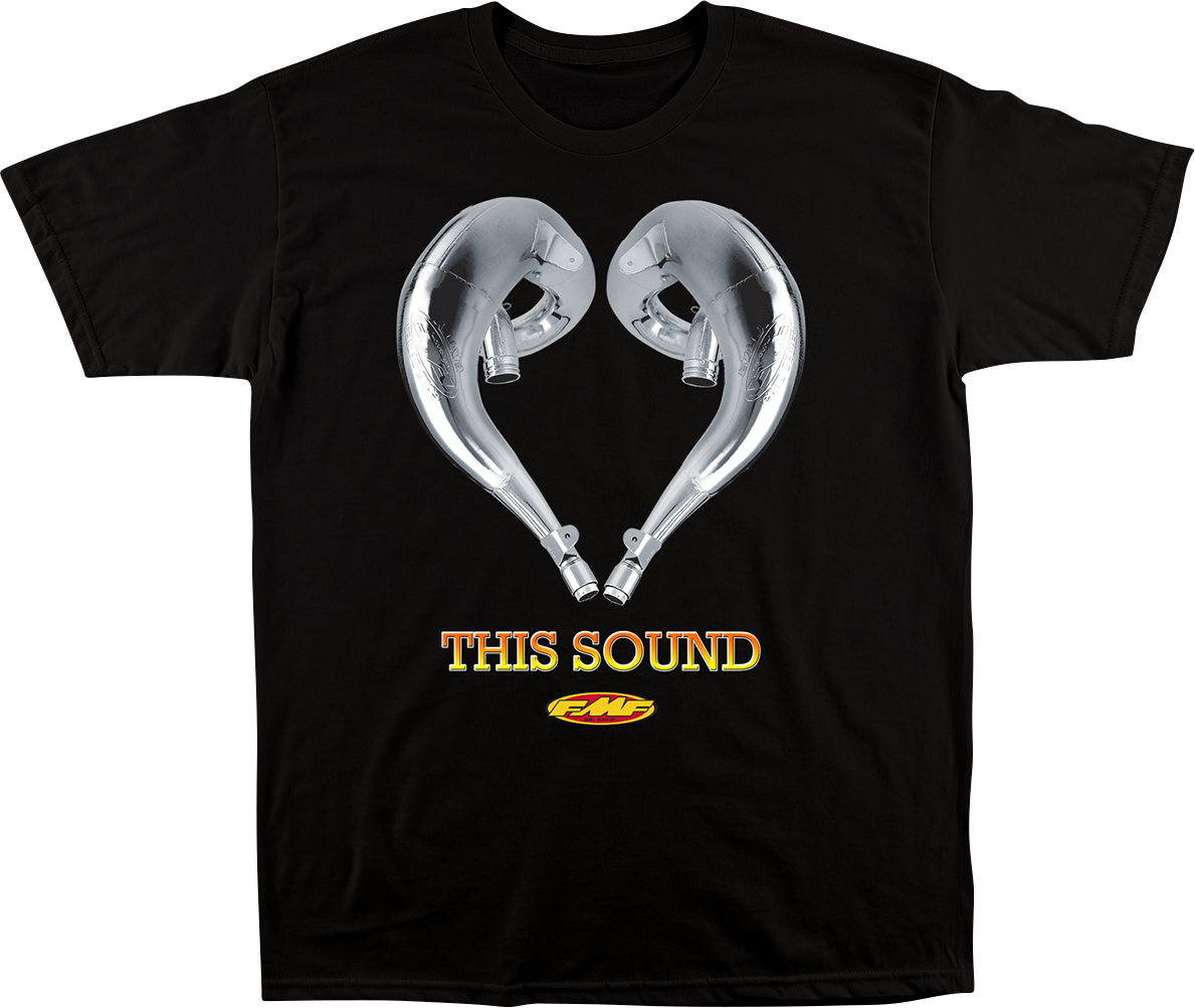 FMF Love This Sound T-Shirt - Black - Medium, SP23118915BLKM