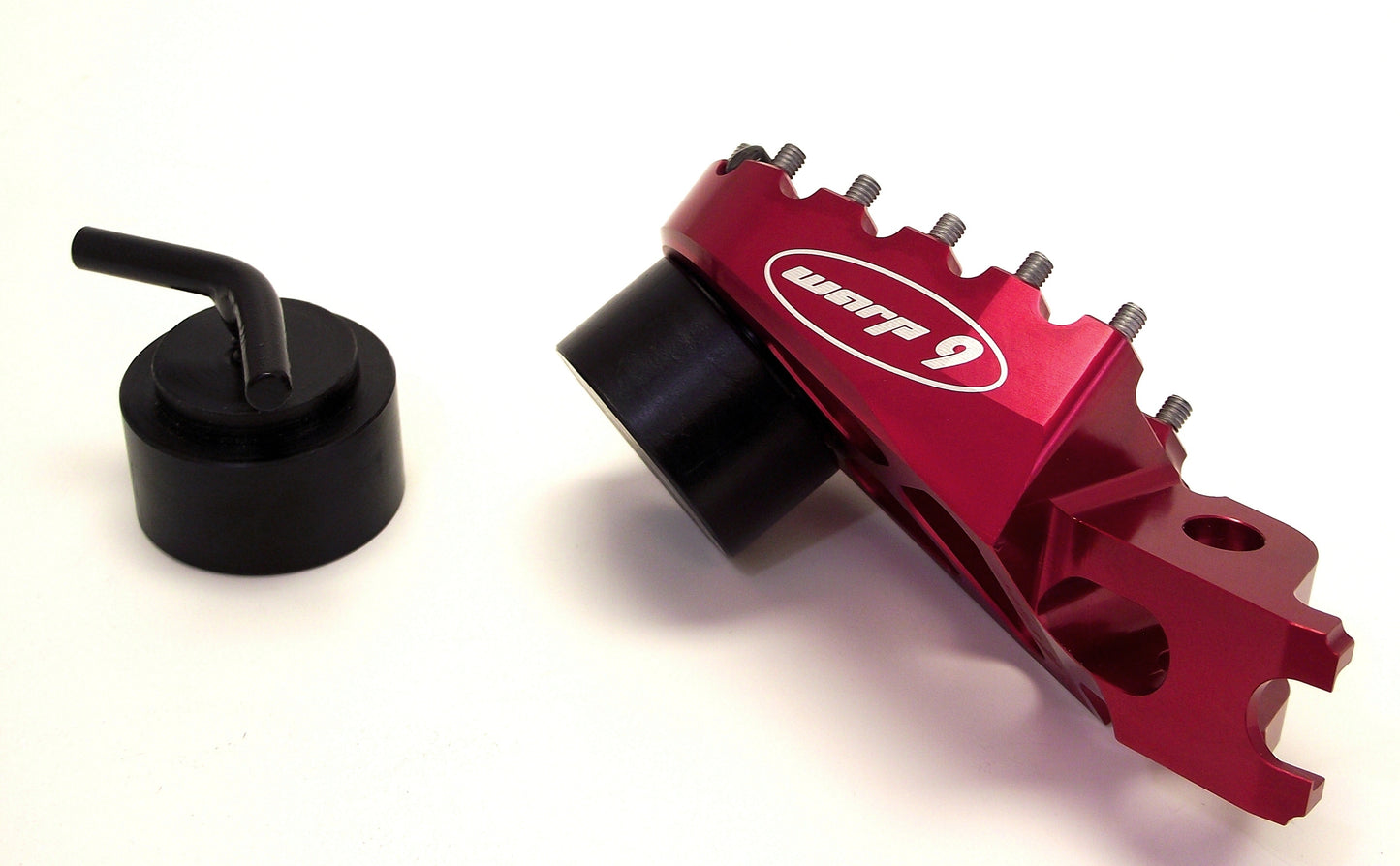 Warp 9 Supermoto Footpeg Sliders - Howling Moto