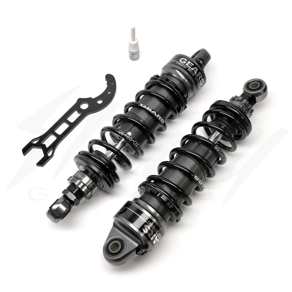 Gears Racing Low Down (280mm)EV Rear Coilover Shock - Honda Monkey 125 (ALL YEARS) - Howling Moto