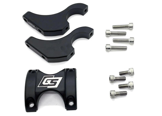 Heavy Hitter Direct Mount Stem Riser for E-Bikes, 2" Rise, for 31.8mm Bars - Howling Moto