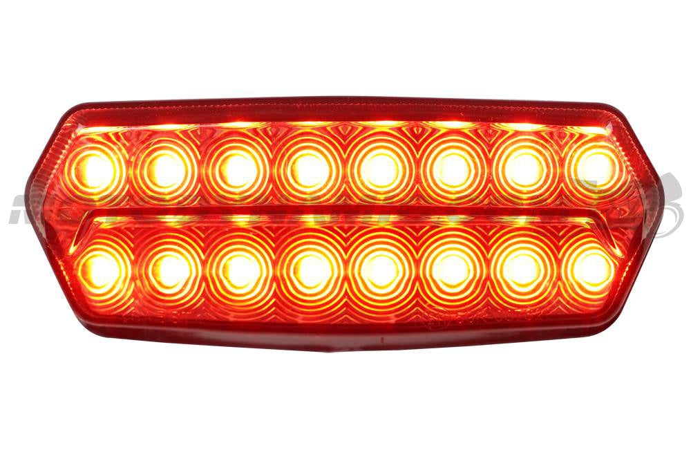 Motodynamic 2014-2020 Honda Grom 125 Sequential LED Tail Lights Smoke V2 - Howling Moto