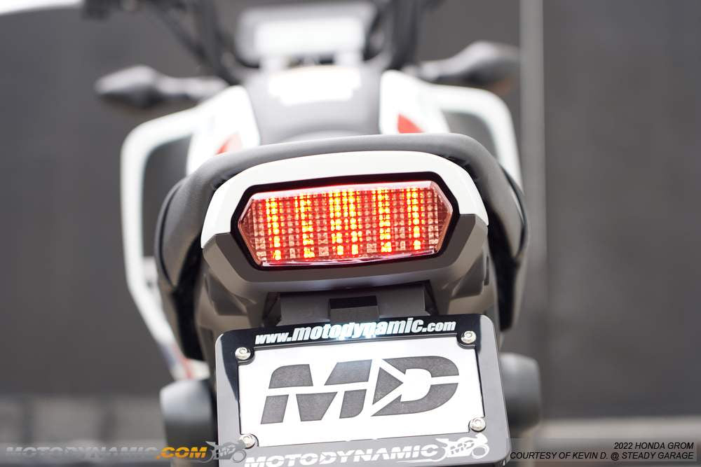 Motodynamic 2022-2025 Honda Grom 125 Sequential LED Tail Lights - Howling Moto