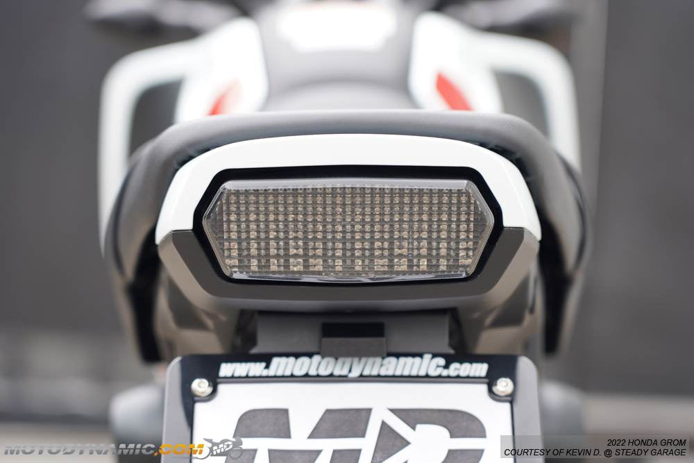 Motodynamic 2022-2025 Honda Grom 125 Sequential LED Tail Lights - Howling Moto