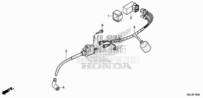 Honda XR/CRf50 Wire Harness - Howling Moto