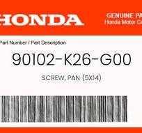 Honda Grom Fairing Washer Screw 2022 + - Howling Moto