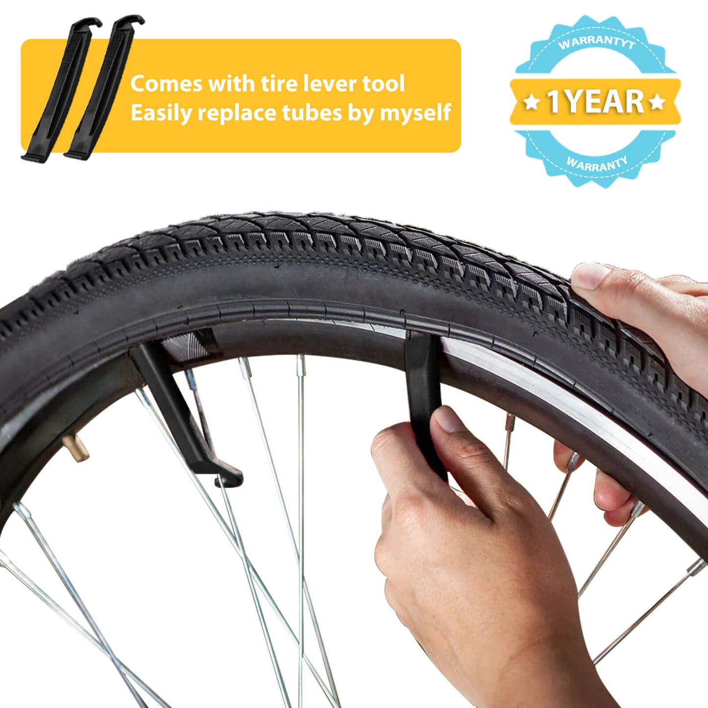 Path Bike Tube - 26×1 3/8 inch - Howling Moto