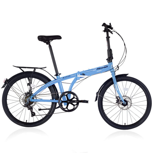 Hycline Meghna 24” Folding Bike - Howling Moto