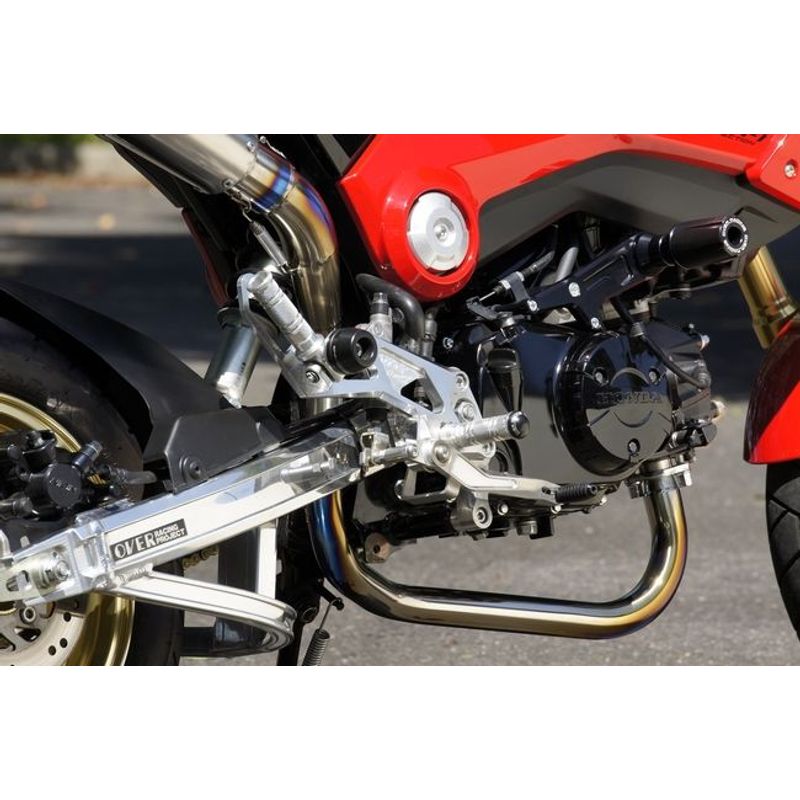 OVER RACING GP-PERFORMANCE RS-R FULL TITANIUM FULL EXHAUST 2014-2015 HONDA GROM - Howling Moto