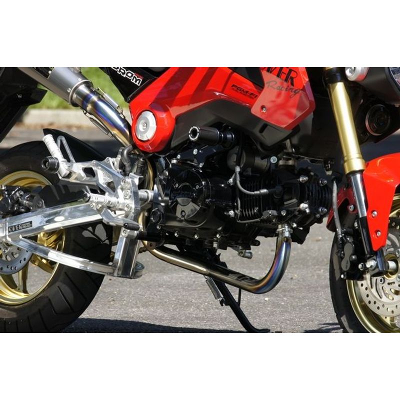 OVER RACING GP-PERFORMANCE RS-R FULL TITANIUM FULL EXHAUST 2014-2015 HONDA GROM - Howling Moto