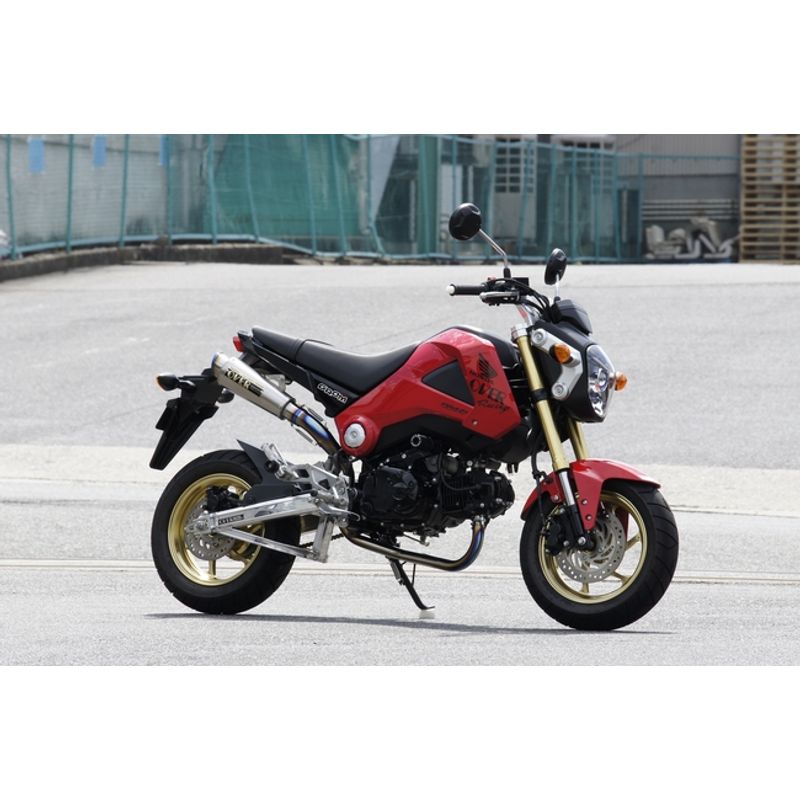 OVER RACING GP-PERFORMANCE RS-R FULL TITANIUM FULL EXHAUST 2014-2015 HONDA GROM - Howling Moto