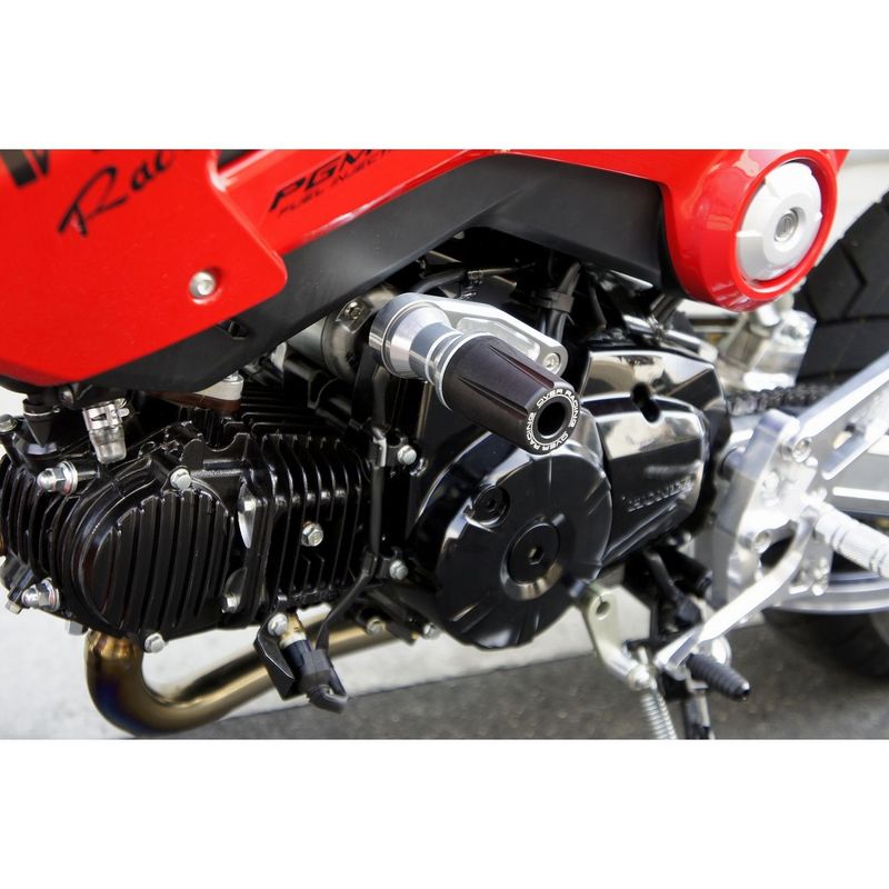 OVER RACING ENGINE/FRAME SLIDER KIT FOR 2014-2020 HONDA GROM - Howling Moto