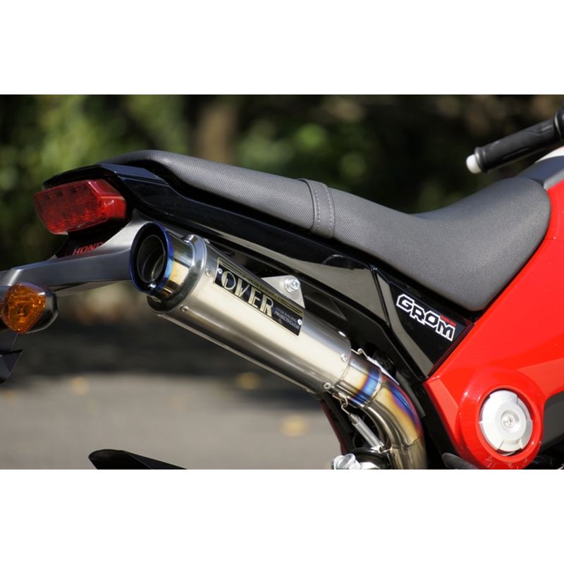 OVER RACING GP-PERFORMANCE RS-R FULL TITANIUM FULL EXHAUST 2014-2015 HONDA GROM - Howling Moto