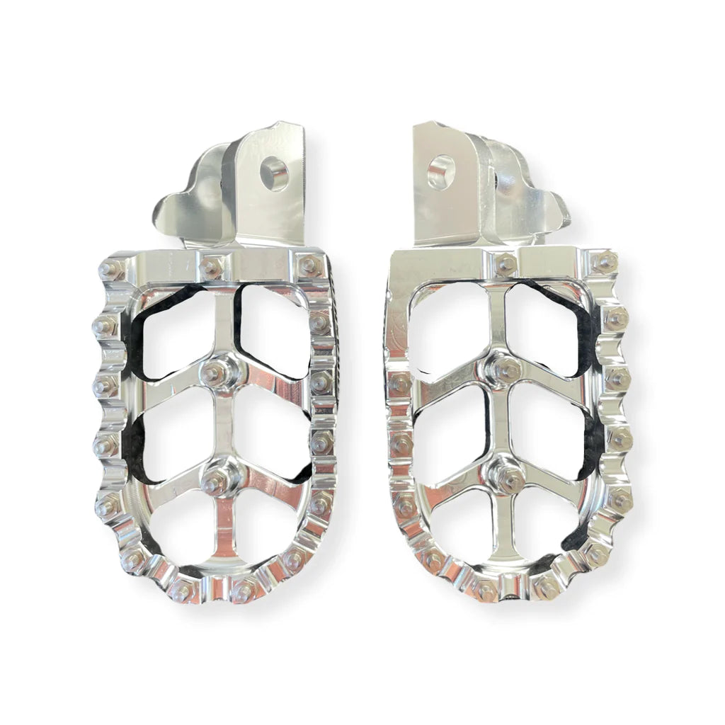 THRASHED MINIS CRF110/125 DIRECT FIT OFFSET FOOTPEGS - Howling Moto