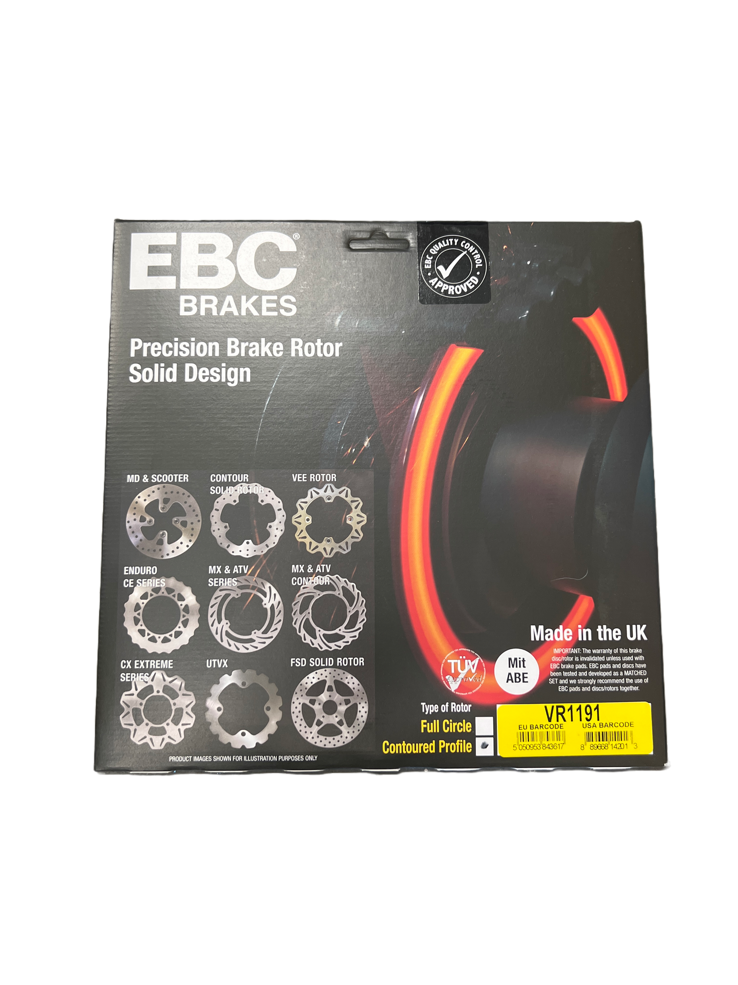EBC VEE Rotor for 2022+ Honda Grom and Monkey - Howling Moto