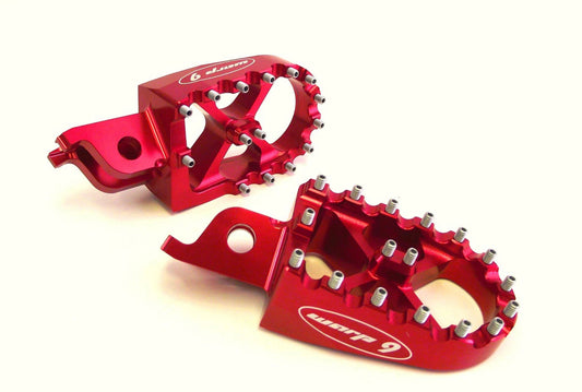 Warp 9 Talaria Foot Pegs - Howling Moto