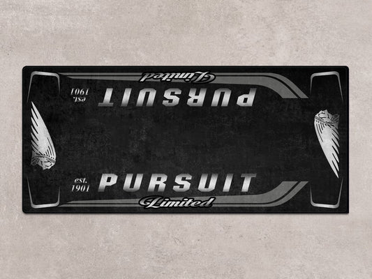 Designed Pit Mat for Indian Pursuit Limited Motorcycle - MM7338 - Howling Moto