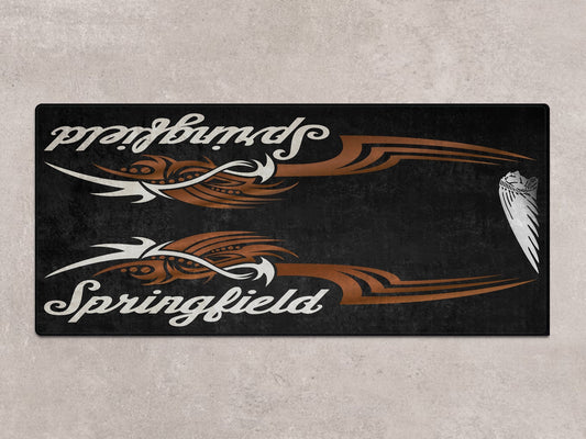 Designed Pit Mat for Indian Springfield Motorcycle - MM7326 - Howling Moto