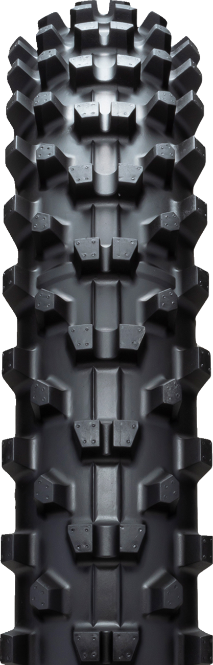 IRC Gekkota GX20 rear motorcycle tire 140/80-18 with 70M speed rating, showing tread pattern and sidewall details.