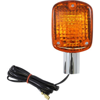 K&S Technologies Rear Turn Signal - Amber Lens - Howling Moto