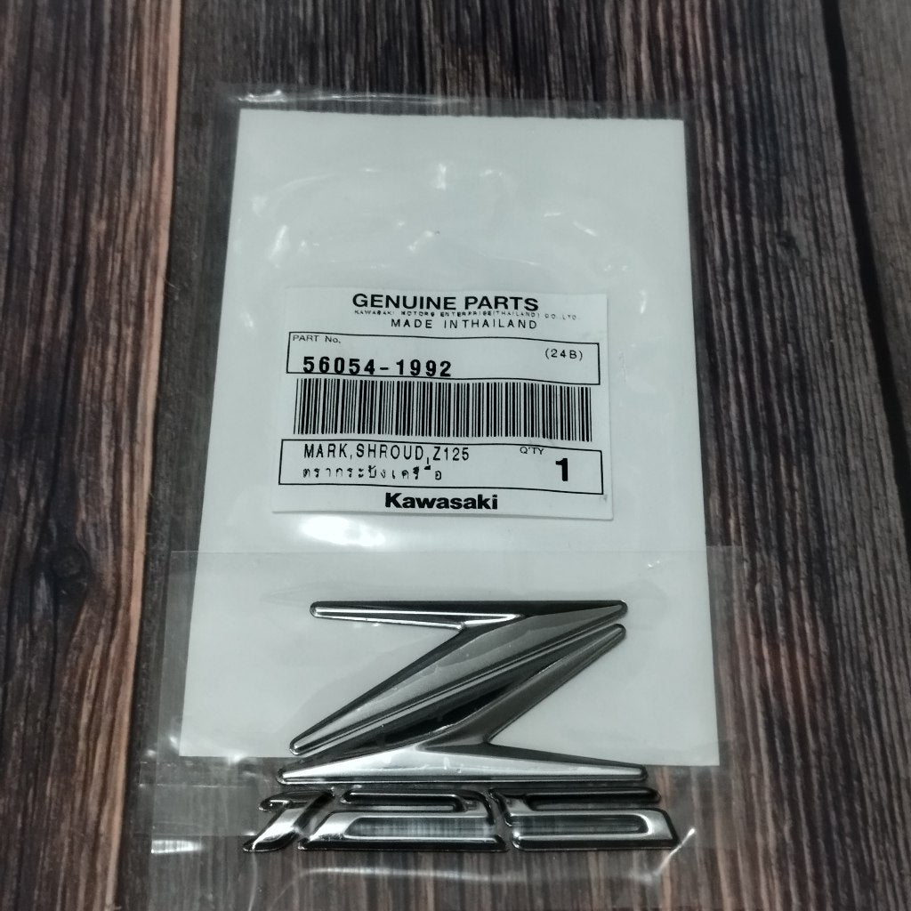 Kawasaki Z125 Decal Mark Shroud - Howling Moto