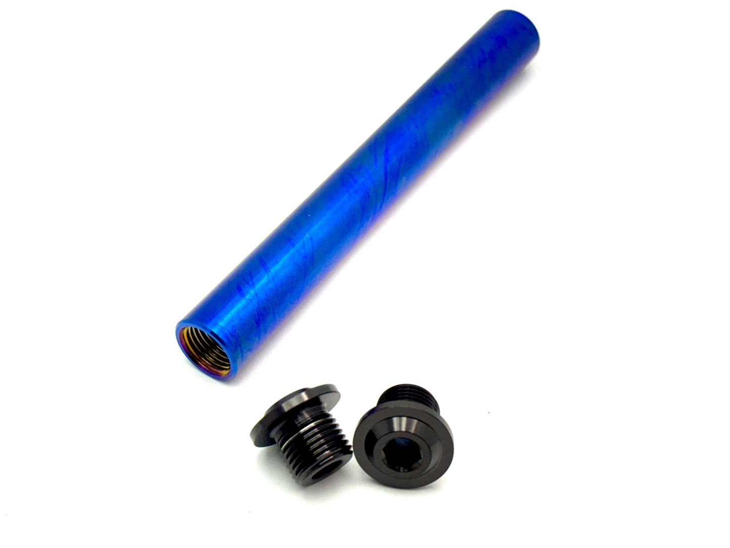 KKE Fork Custom Titanium Axle and Two Axle End-Bolts - Howling Moto