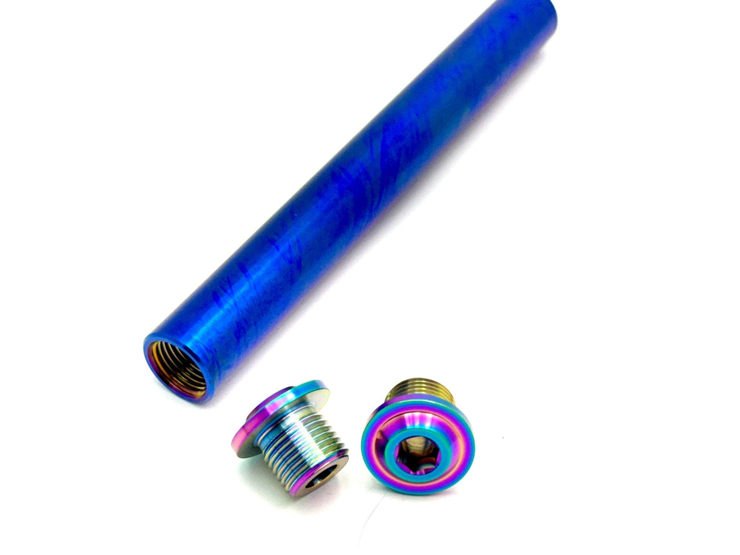 KKE Fork Custom Titanium Axle and Two Axle End-Bolts - Howling Moto
