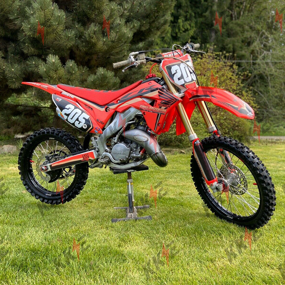 KKE 21" 19" Casting Wheels Rims Set For HONDA CR125R 1995-1997 CR250R 1995-1996 CR500R 1995-2001