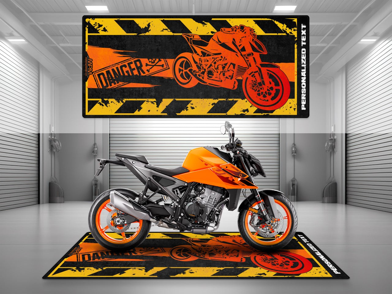 Motorcycle Mat for Superduke Motorcycle - U701 - Howling Moto
