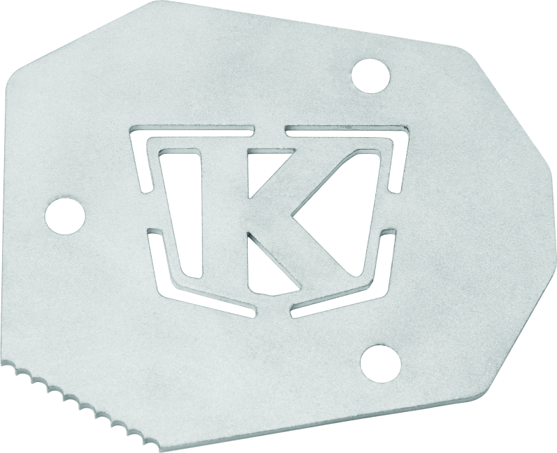 Kuryakyn Lodestar Kickstand Shoe in black for BMW F750GS, providing improved stability and traction for motorcycle stand support.