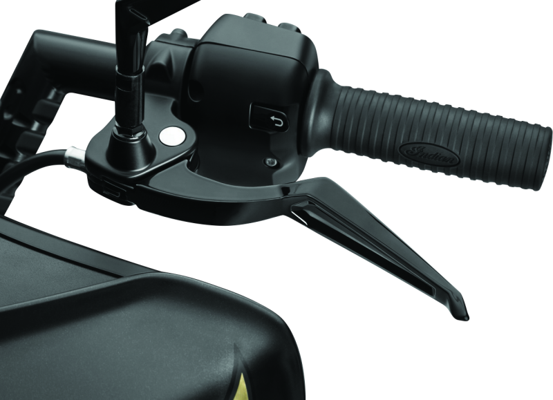 Kuryakyn Phantom Levers for Indian 2018 models in black, motorcycle brake and clutch levers with part number 5777.