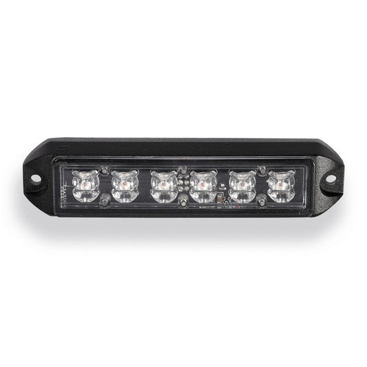 6 LED Emergency Vehicle Grill Warning Light Head - Howling Moto
