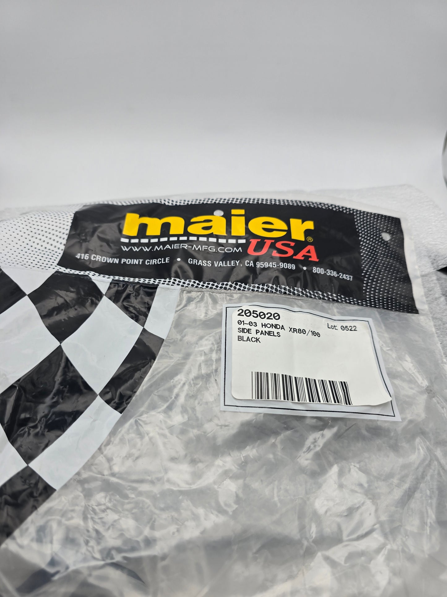Maier Honda 2001-2003 XR80/XR100 Side Panels (Open-Box) - Howling Moto