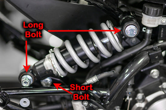 MNNTHBX Billet Lowering Link Z125 - Howling Moto