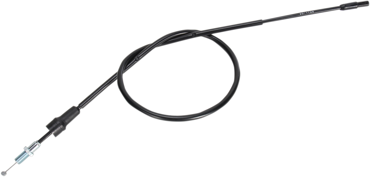 Moose Offroad black vinyl throttle cable for Yamaha, 36-1/4 inch length, designed for offroad vehicles and durable performance.