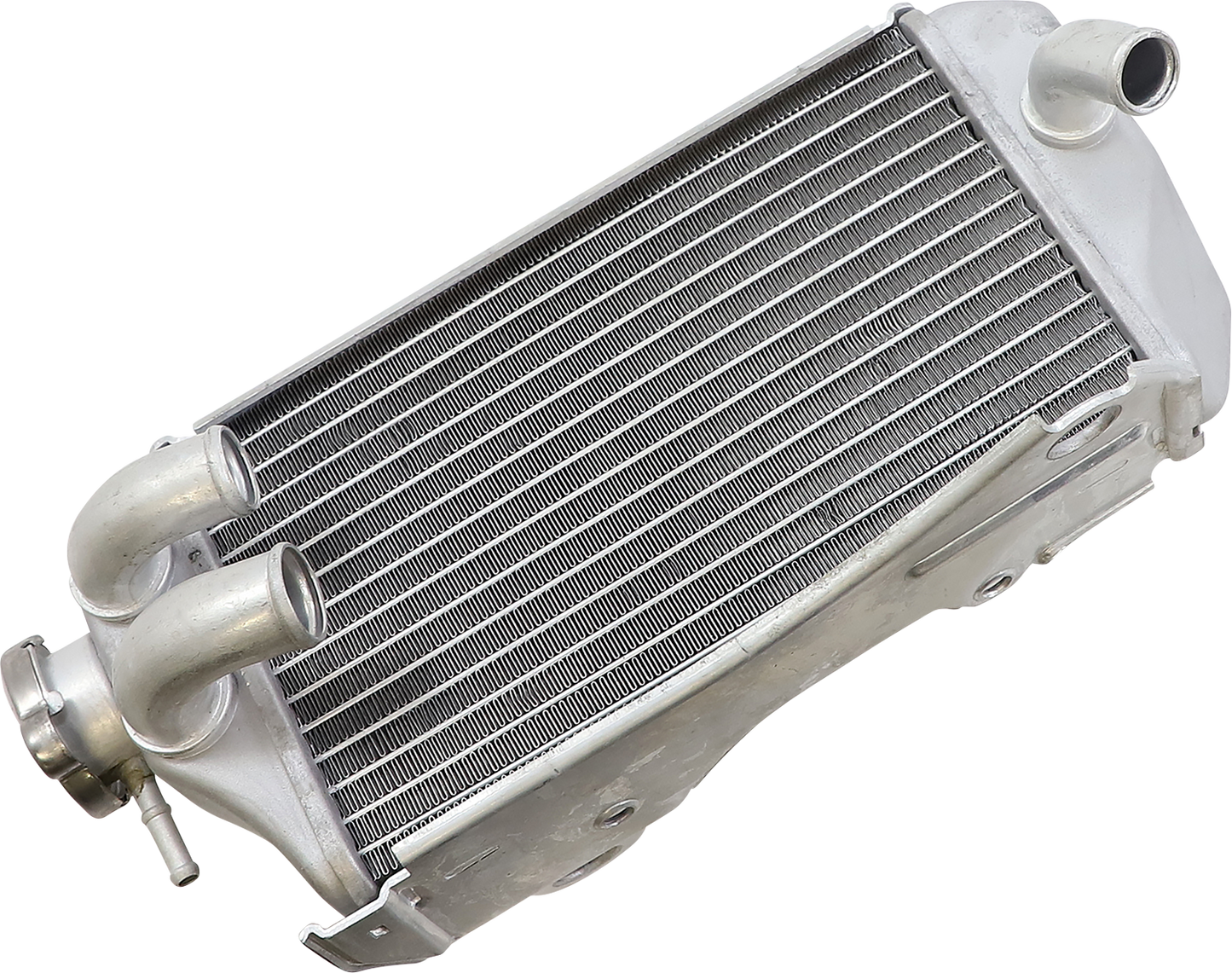 MOOSE OFFROAD Honda 19010864 OEM replacement radiator right side for off-road vehicles, showing the radiator's side view.