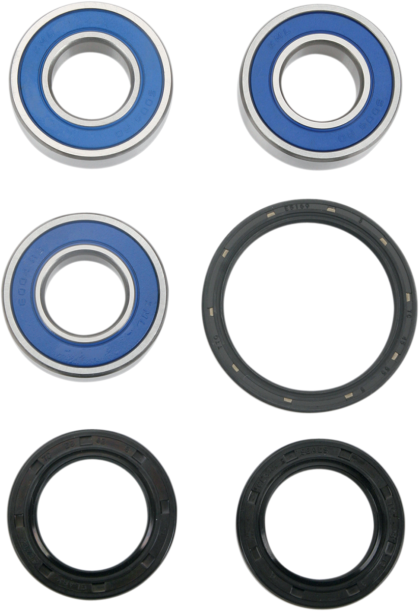 Moose Offroad rear wheel bearing kit for 1983-1986 Honda CR models, includes bearings for CR 125, 250, 480, and 500.