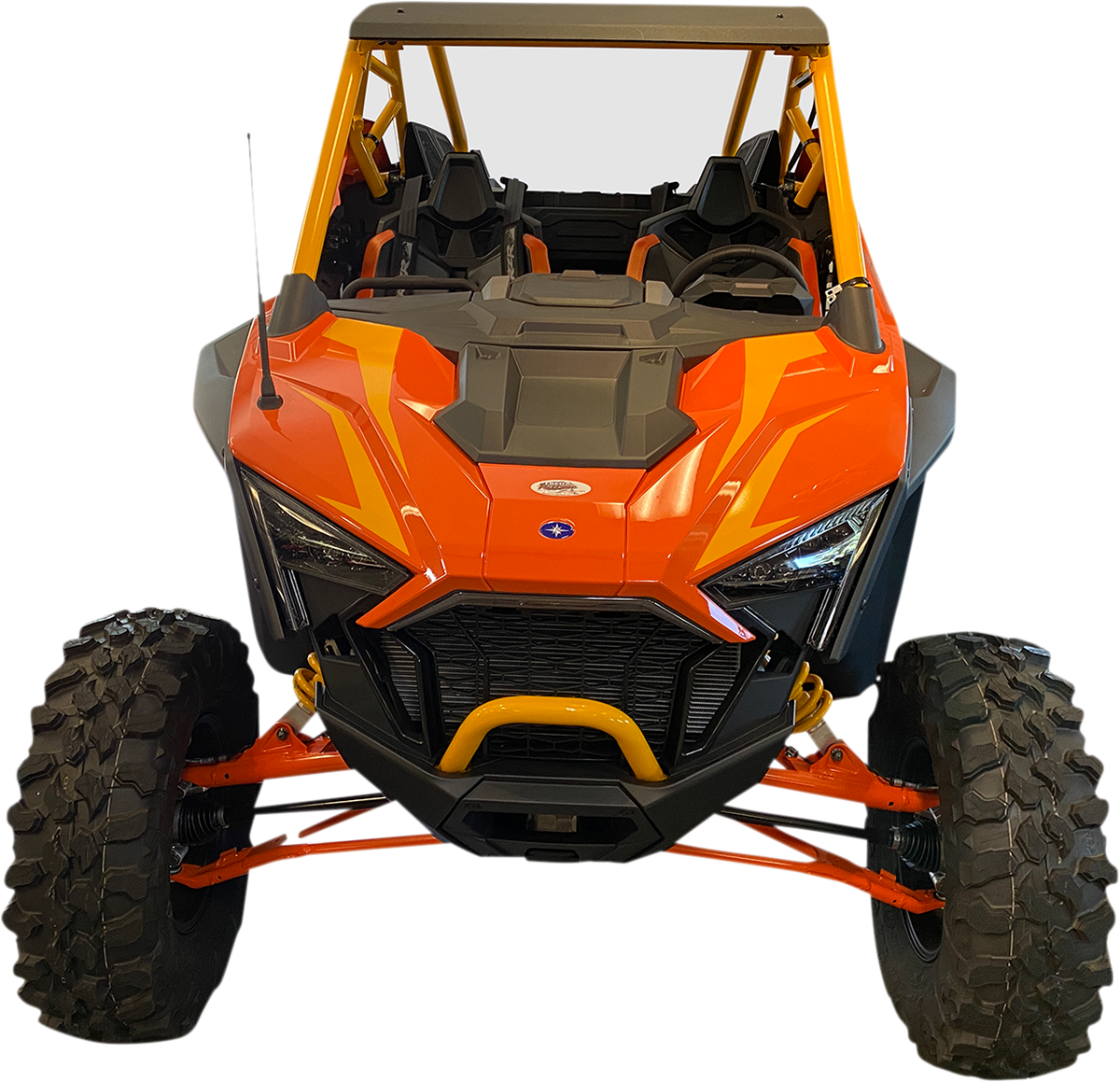 Moose Offroad UTV Roof made of one-piece polyethylene with UV stabilizers, designed for off-road utility vehicle protection.