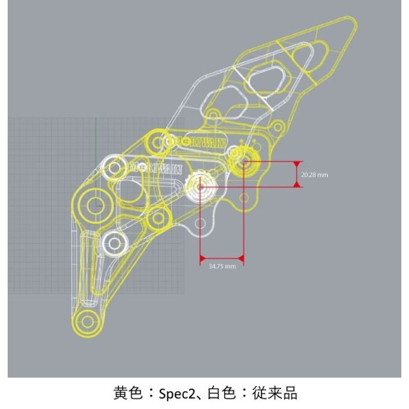 Moriwaki Racing Rearset Kit SPEC2 - Howling Moto