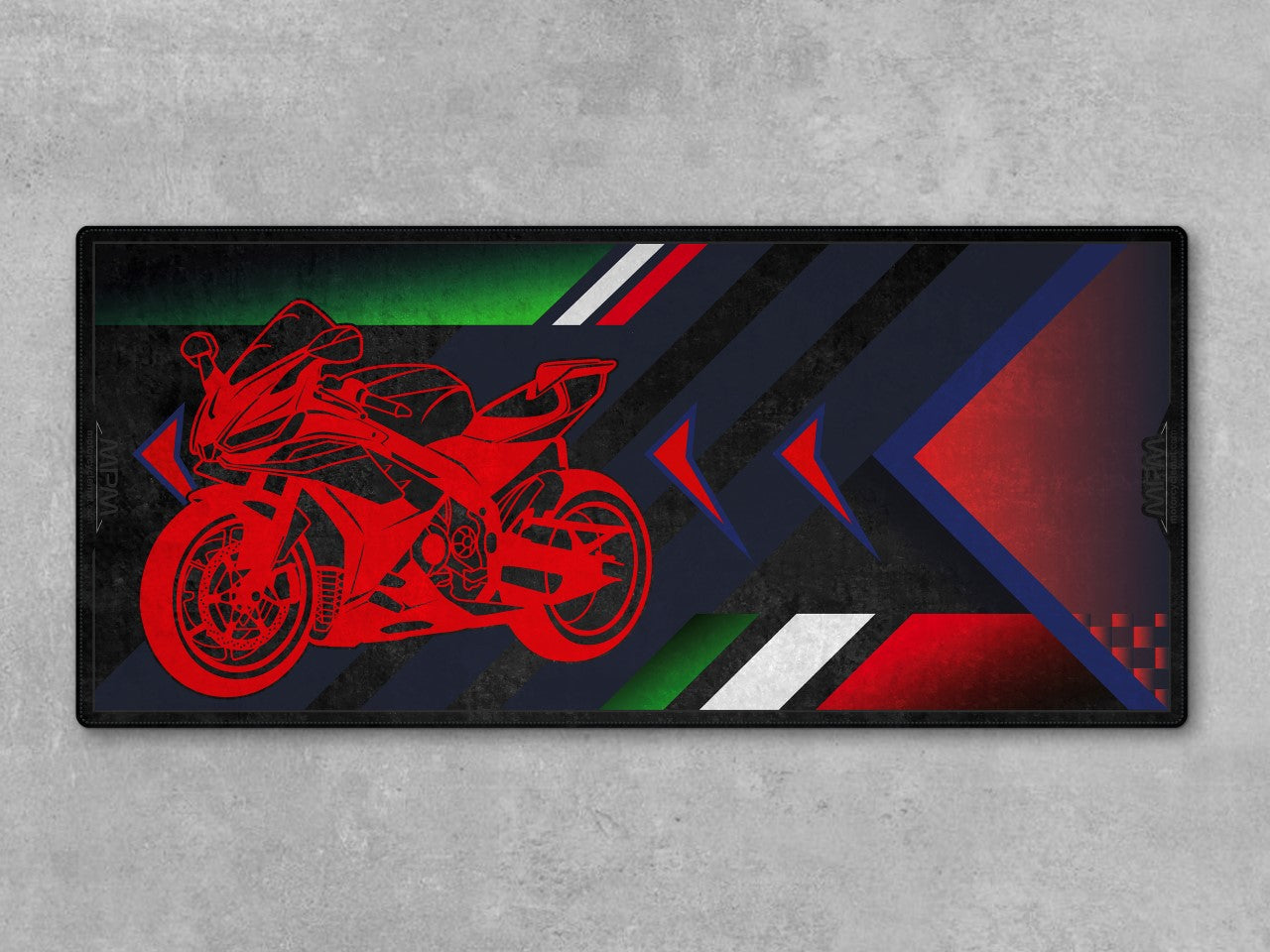 Motorcycle Mat for RSV4 Sportbike Motorcycle - U601 - Howling Moto