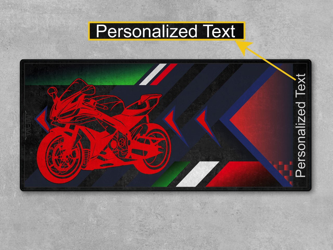 Motorcycle Mat for RSV4 Sportbike Motorcycle - U601 - Howling Moto