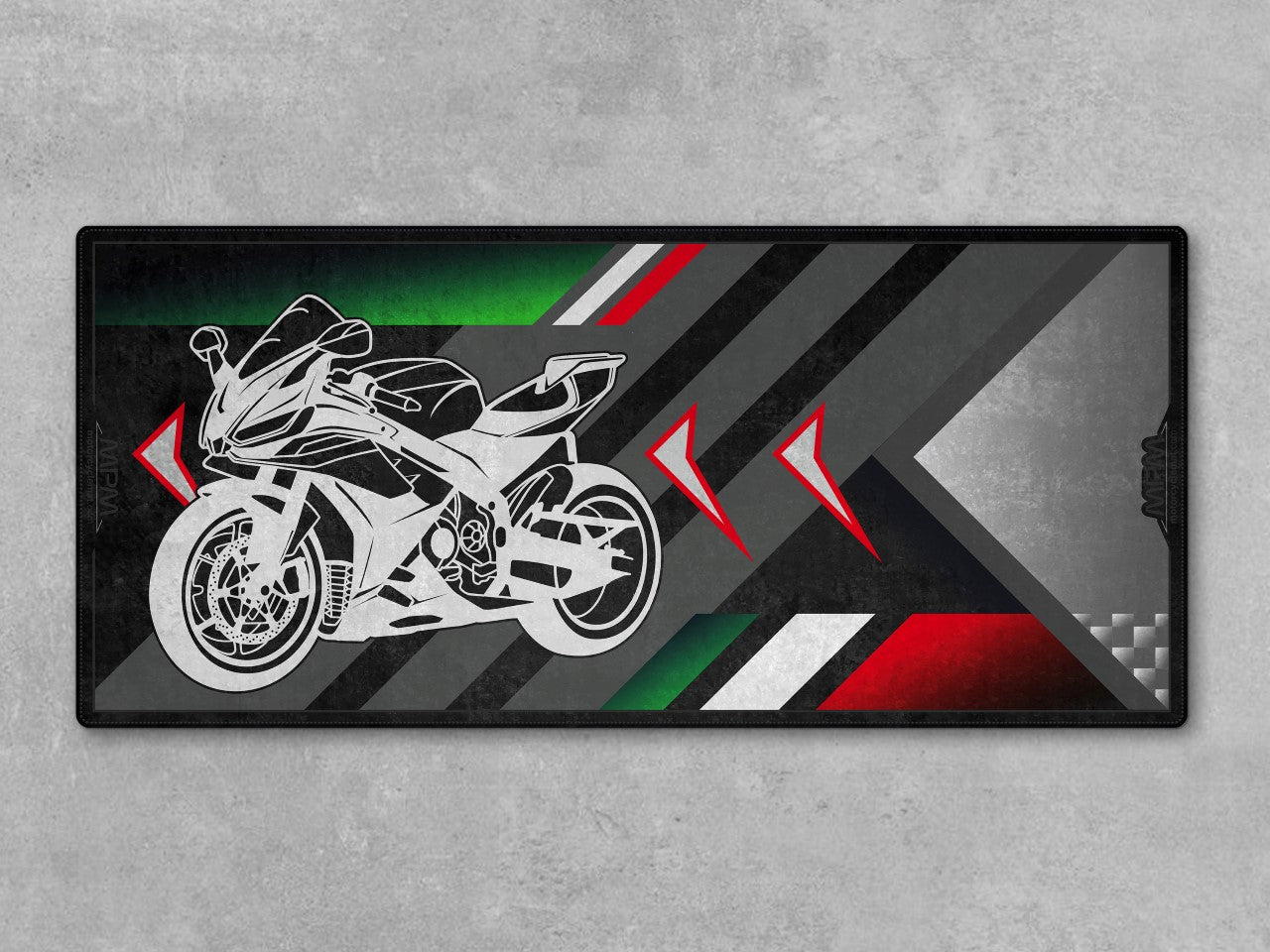 Motorcycle Mat for RSV4 Sportbike Motorcycle - U601 - Howling Moto