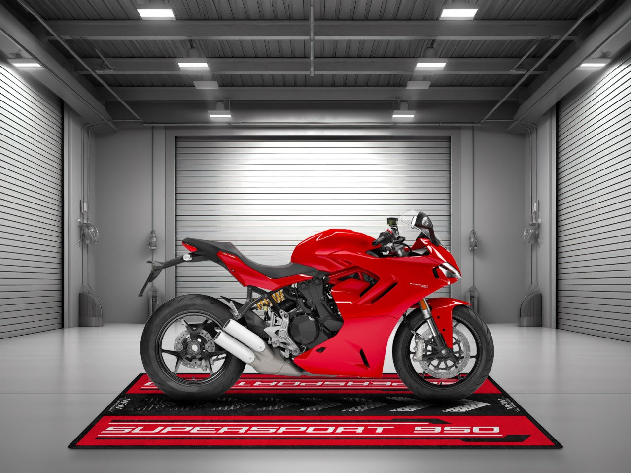 Motorcycle Mat for Ducati Supersport 950 Motorcycle - MM4118 - Howling Moto