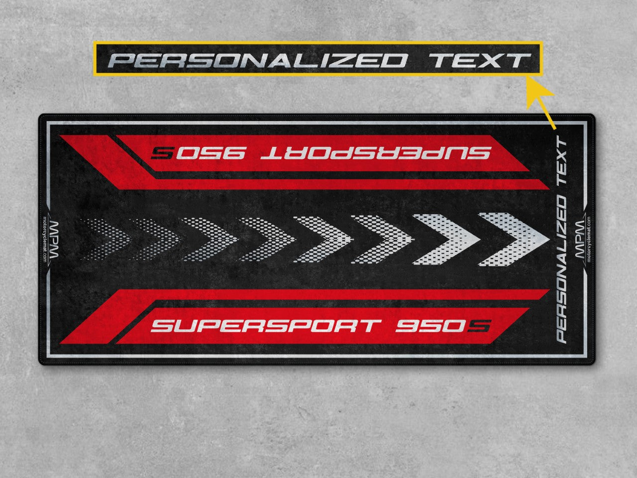 Motorcycle Mat for Ducati Supersport 950 S Motorcycle - MM4119 - Howling Moto