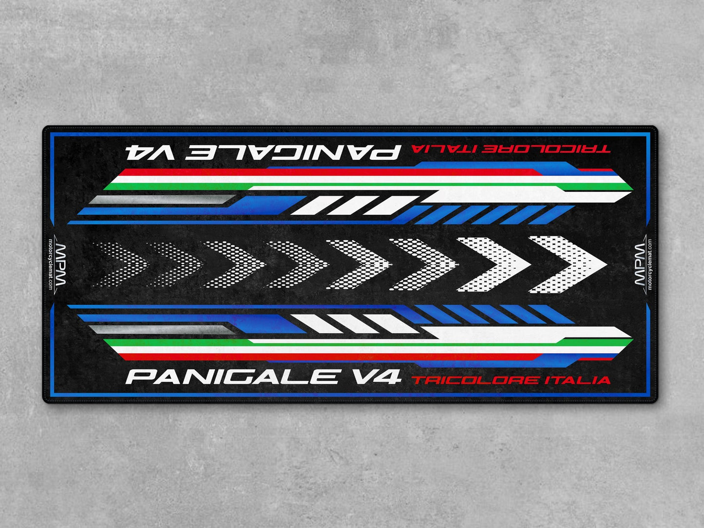 MPM Motorcycle Mat for Ducati Panigale V4 Tricolore Italia - MM4205