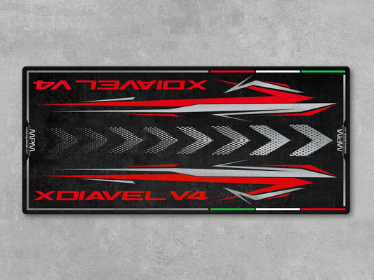 MPM Motorcycle Mat for Ducati XDiavel V4 - MM4201 - Howling Moto