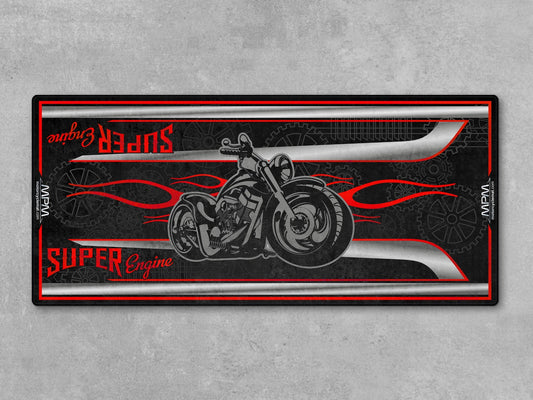 MPM Motorcycle Mat for American Motorcycles - U1203 - Howling Moto