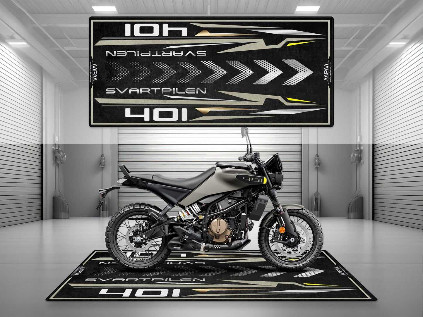 MPM Motorcycle Mat for Husqvarna Svartpilen 401 - MM4217