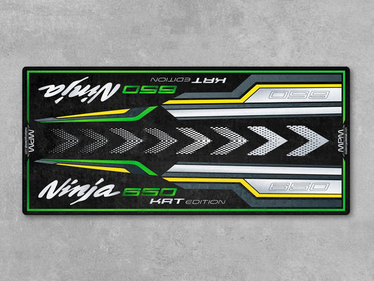 MPM Motorcycle Mat for Kawasaki Ninja 650 KRT Edition - MM7389 - Howling Moto