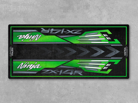 MPM Motorcycle Mat for Kawasaki Ninja ZX-14R - MM7403 - Howling Moto