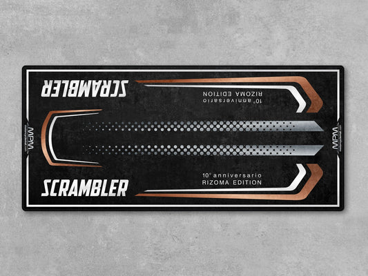 MPM Motorcycle Mat for Scrambler 10th Anniversary Rizoma Edition - MM4207 - Howling Moto